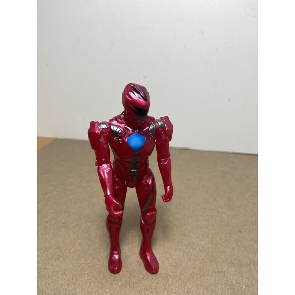 SCG P.R. 2017 Action Figure Mighty Morphin Power Rangers Movie Red Ranger 5 inch - Picture 3 of 6